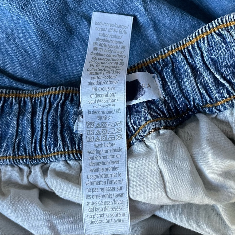 New! Atelier Victoria's Secret X Altuzarra Denim Bloomer Short 47489 - Picture 15 of 16